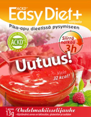 ACKD Easy Diet+ Vadelmakiisseli