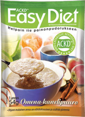 ACKD Easy Diet Omena-kanelipuuro