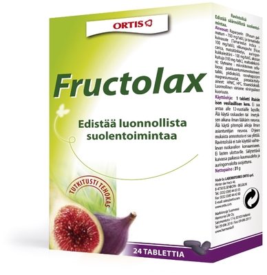 Ortis Fructolax hedelmä-kuitutabletit
