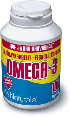 Omega3 kalaöljykapselit, 100 kaps