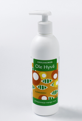 Ole Hyvä Suihkugeeli - Pihlajanmarja-Mango-Lime